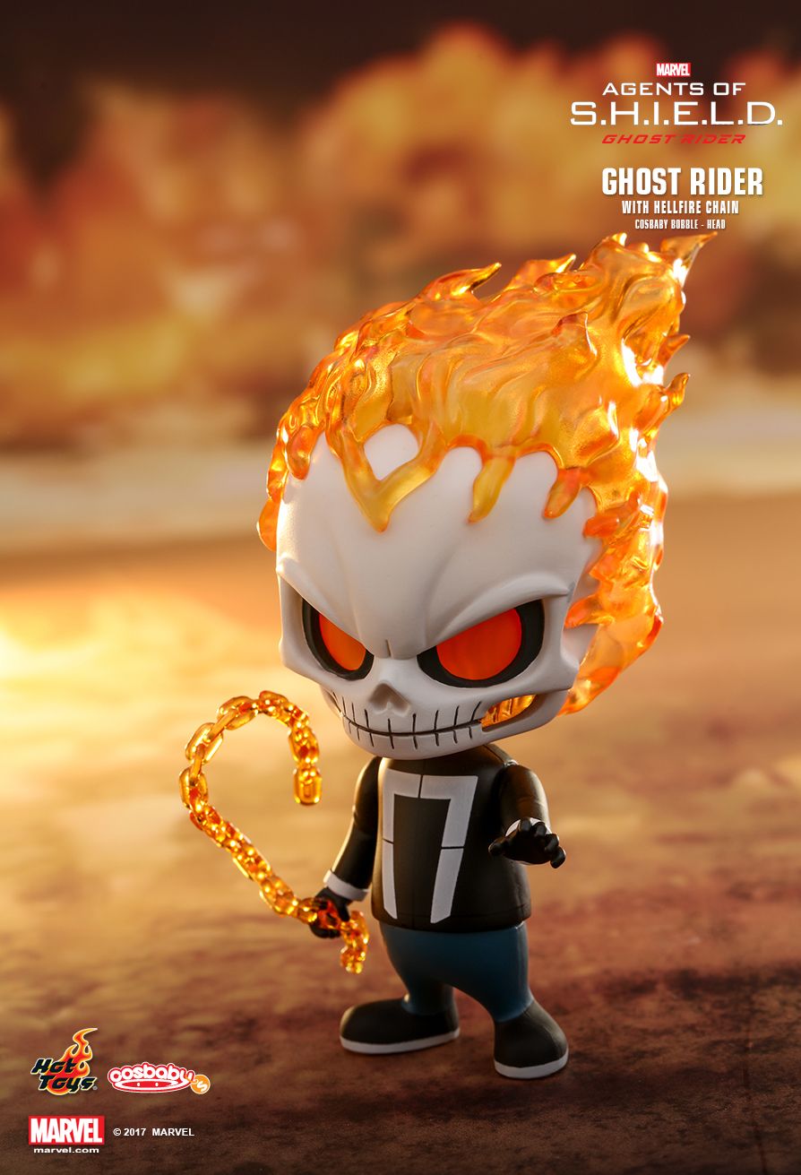 Marvel x Hot Toys Agents of S.H.I.E.L.D COSB401 Ghost Rider Hellfire Chain Cosbaby