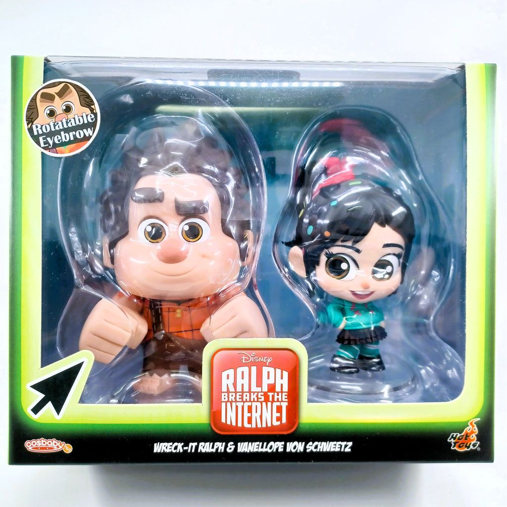 Hot Toys COSB539 Ralph Breaks the Internet: Wreck-It Ralph & Vanellope von Schweetz Cosbaby Box Set