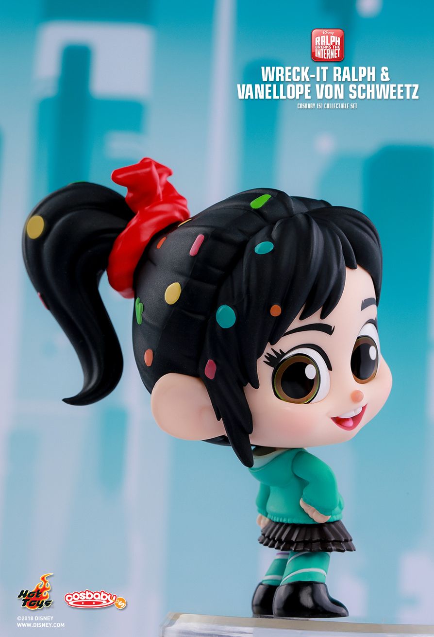 Hot Toys COSB539 Ralph Breaks the Internet: Wreck-It Ralph & Vanellope von Schweetz Cosbaby Box Set