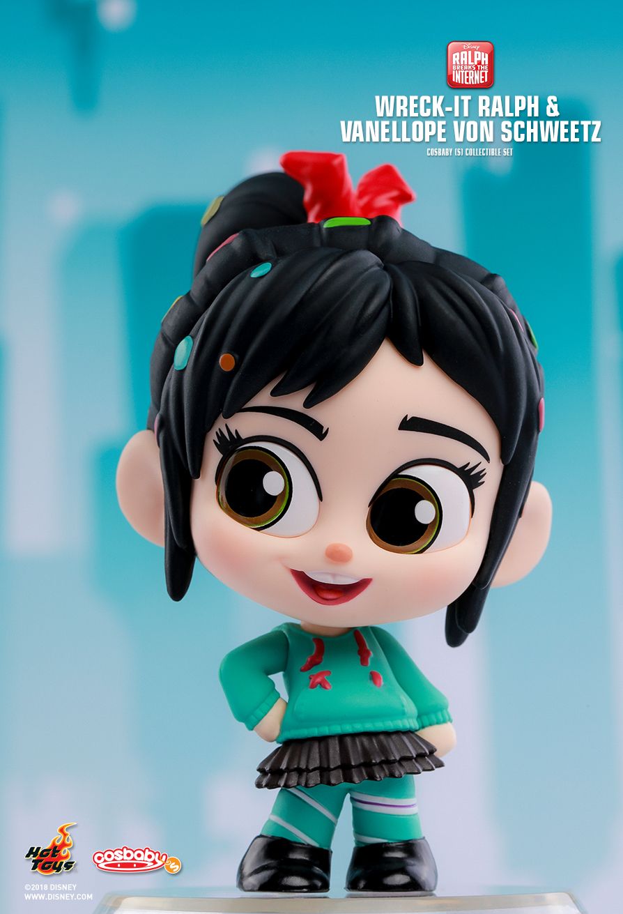 Hot Toys COSB539 Ralph Breaks the Internet: Wreck-It Ralph & Vanellope von Schweetz Cosbaby Box Set