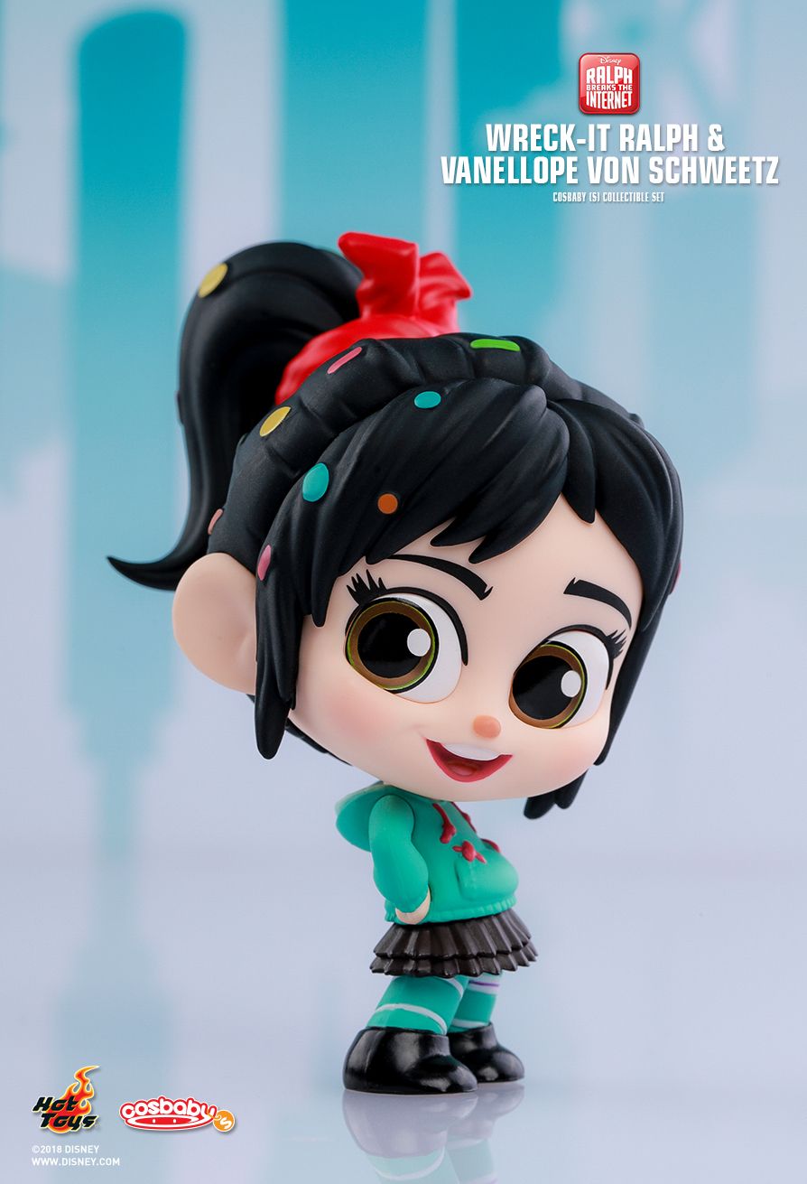 Hot Toys COSB539 Ralph Breaks the Internet: Wreck-It Ralph & Vanellope von Schweetz Cosbaby Box Set