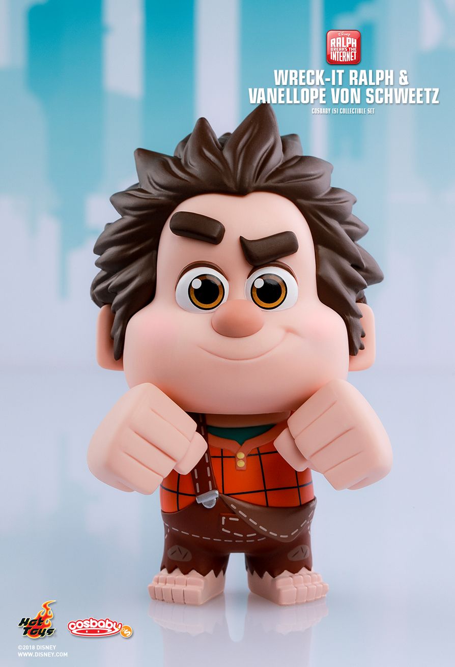 Hot Toys COSB539 Ralph Breaks the Internet: Wreck-It Ralph & Vanellope von Schweetz Cosbaby Box Set