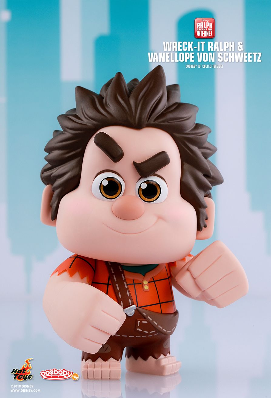 Hot Toys COSB539 Ralph Breaks the Internet: Wreck-It Ralph & Vanellope von Schweetz Cosbaby Box Set
