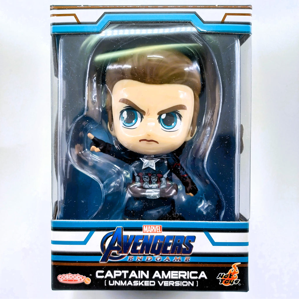 Marvel x Hot Toys Avengers END GAME COSB555 Captain America Cosbaby (Unmasked Ver)