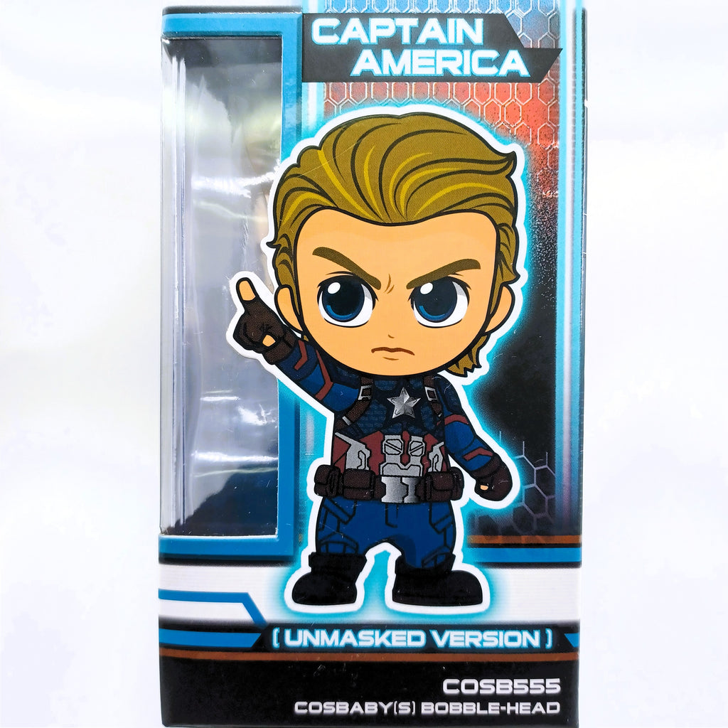 Marvel x Hot Toys Avengers END GAME COSB555 Captain America Cosbaby (Unmasked Ver)