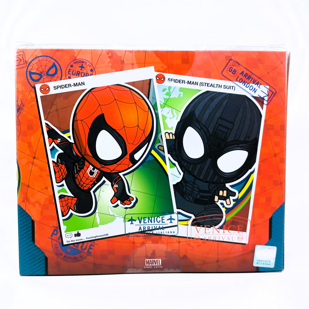 Marvel x Hot Toys COSB634 Spider-Man: FAR FROM HOME Spider-Man & Spider-Man (Stealth Suit) Cosbaby Collectible Set