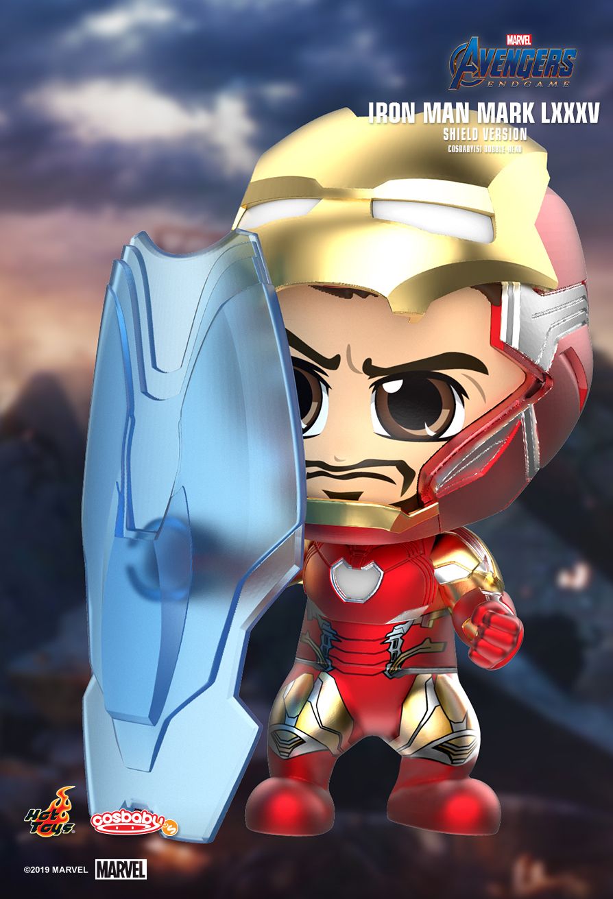 Marvel x Hot Toys Avengers END GAME COSB649 Iron Man Mark LXXXV (Shield Ver.)