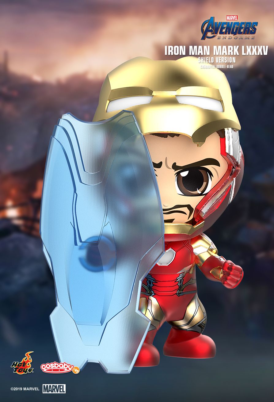 Marvel x Hot Toys Avengers END GAME COSB649 Iron Man Mark LXXXV (Shield Ver.)