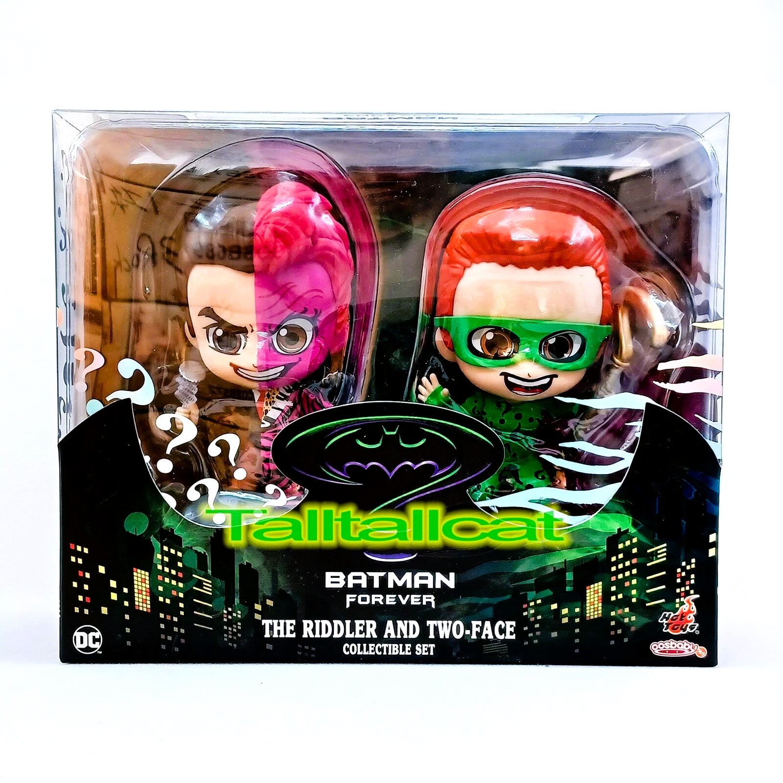 DC Comics x Hot Toys BATMAN FOREVER Cosbaby COSB720 (The Riddler & Two-Face)