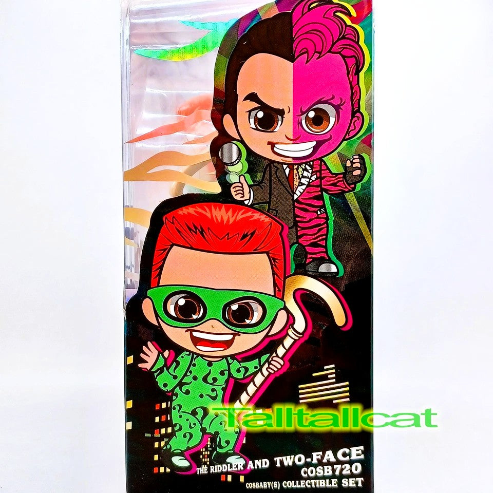 DC Comics x Hot Toys BATMAN FOREVER Cosbaby COSB720 (The Riddler & Two-Face)