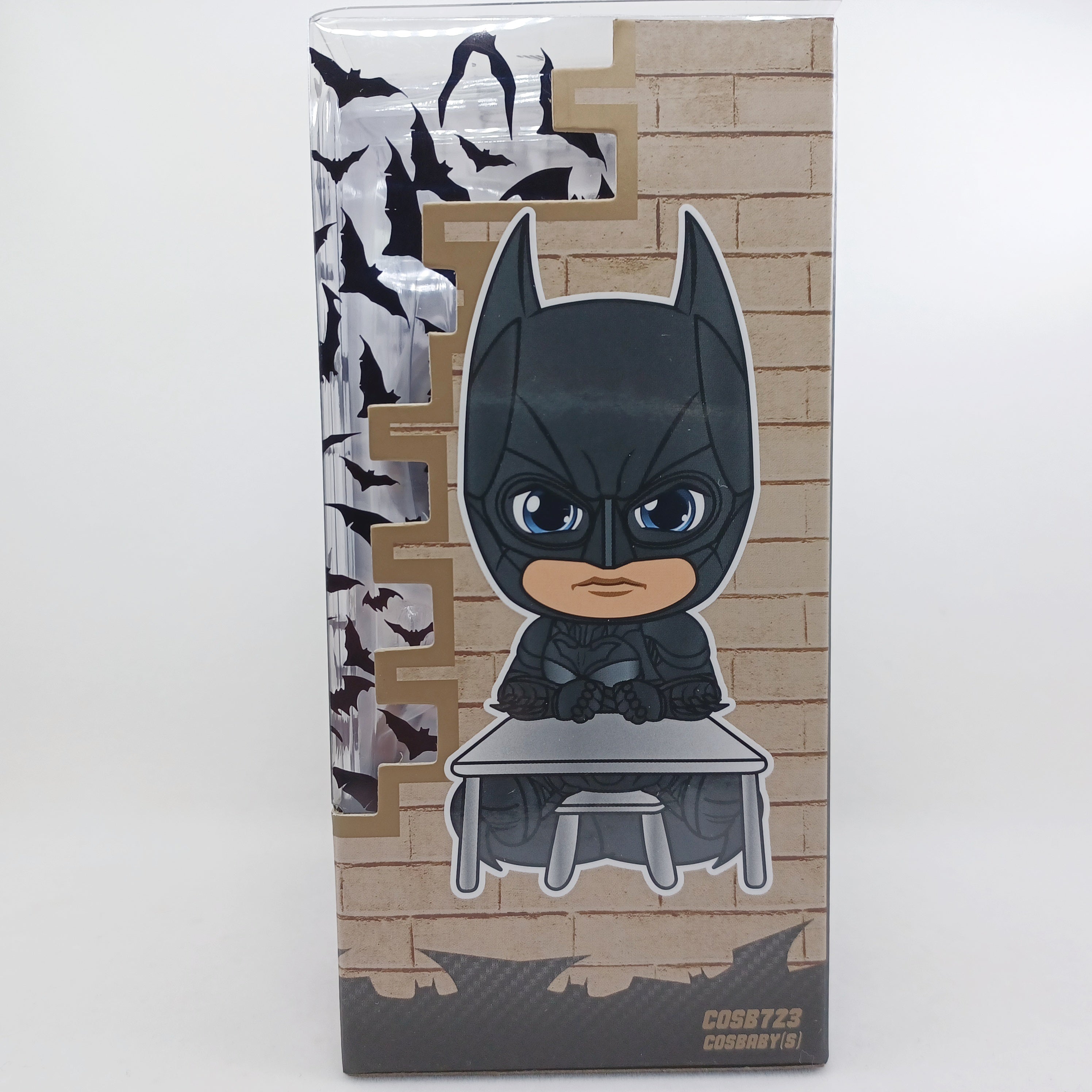 DC Comics x Hot Toys THE DARK KNIGHT TRILOGY COSB723 Batman (Interrogating Ver.) Cosbaby