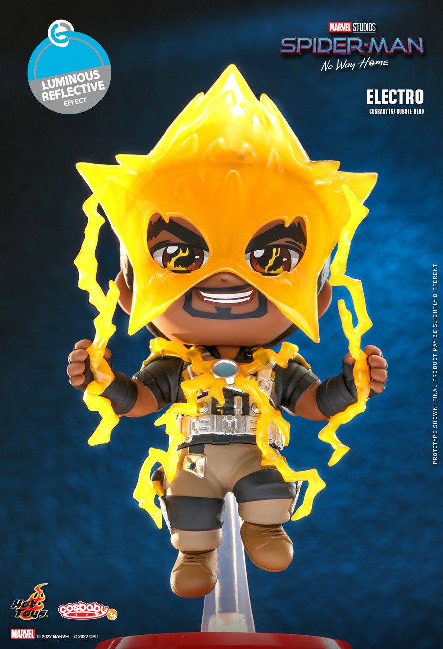 Marvel x Hot Toys Spider-Man NO WAY HOME COSB959 Electro Cosbaby