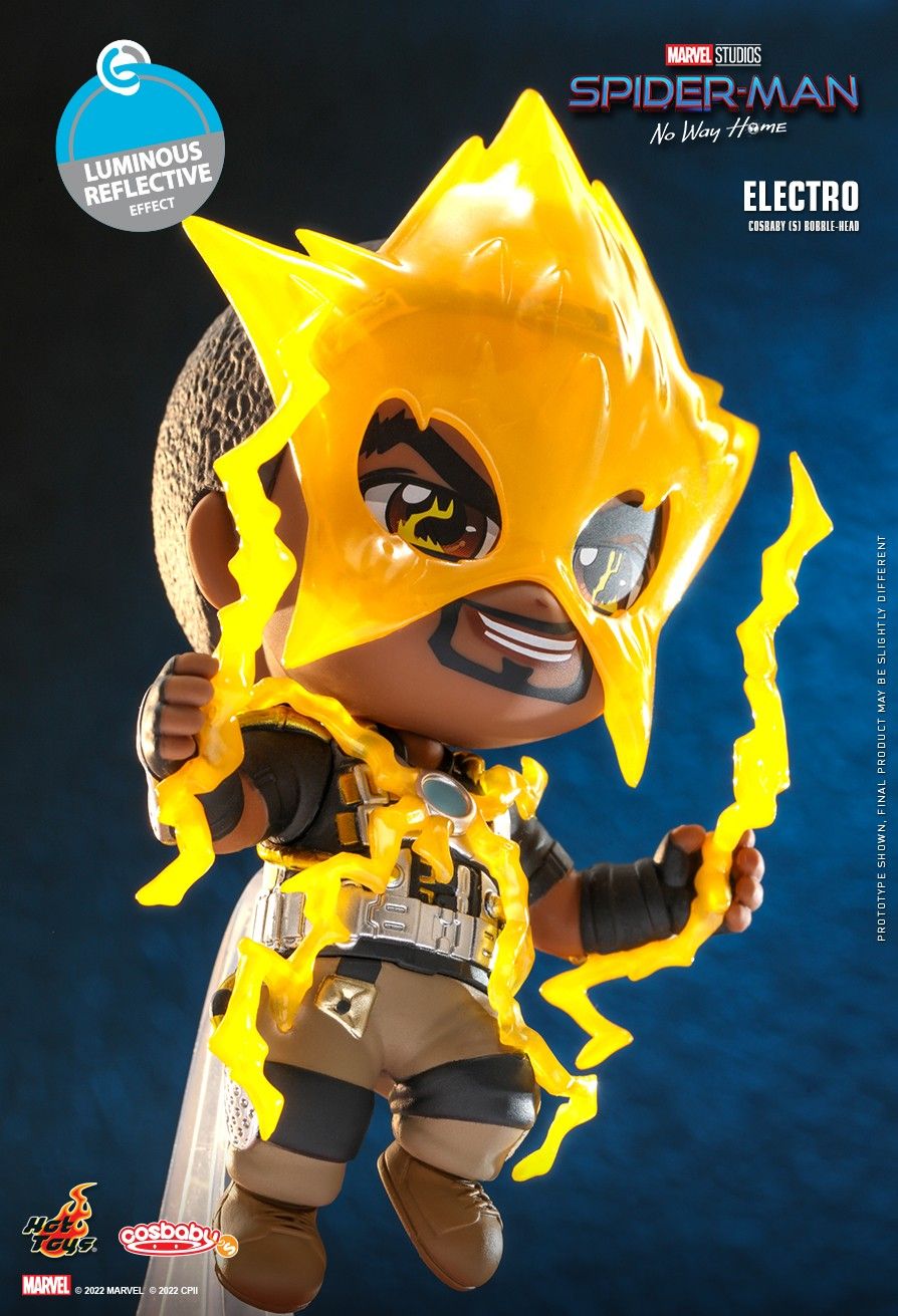 Marvel x Hot Toys Spider-Man NO WAY HOME COSB959 Electro Cosbaby