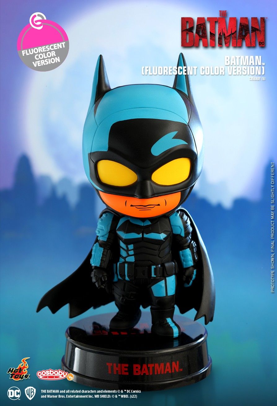 DC Comics x Hot Toys The Batman COSB977 BATMAN (Fluorescent Color Ver.) Cosbaby