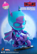 DC Comics x Hot Toys The Batman COSB978 Batman & Batcycle (Fluorescent Col Ver.) Cosbaby