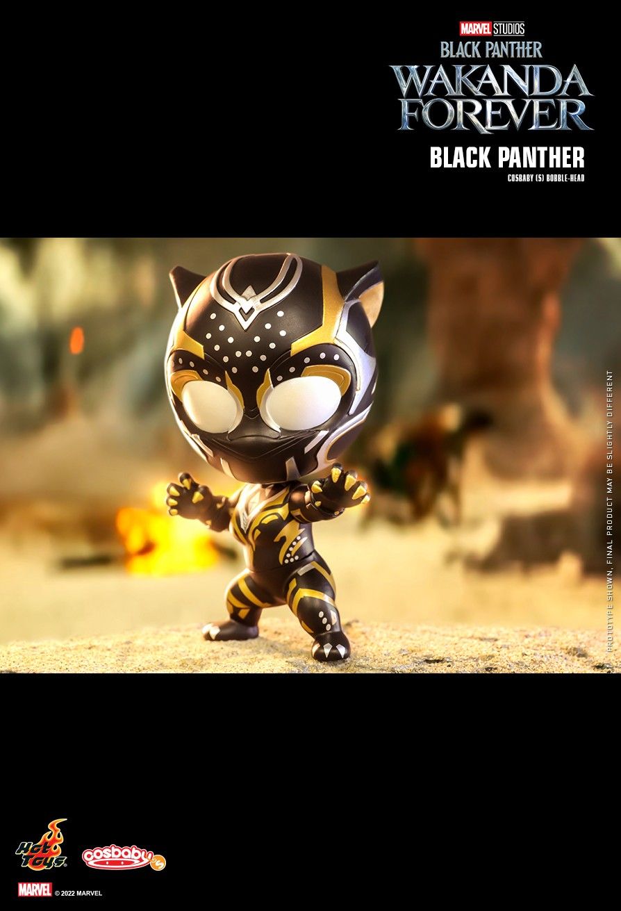 Marvel Hot Toys Black Panther: Wakanda Forever COSB994 BLACK PANTHER / COSB995 IRONHEART Cosbaby