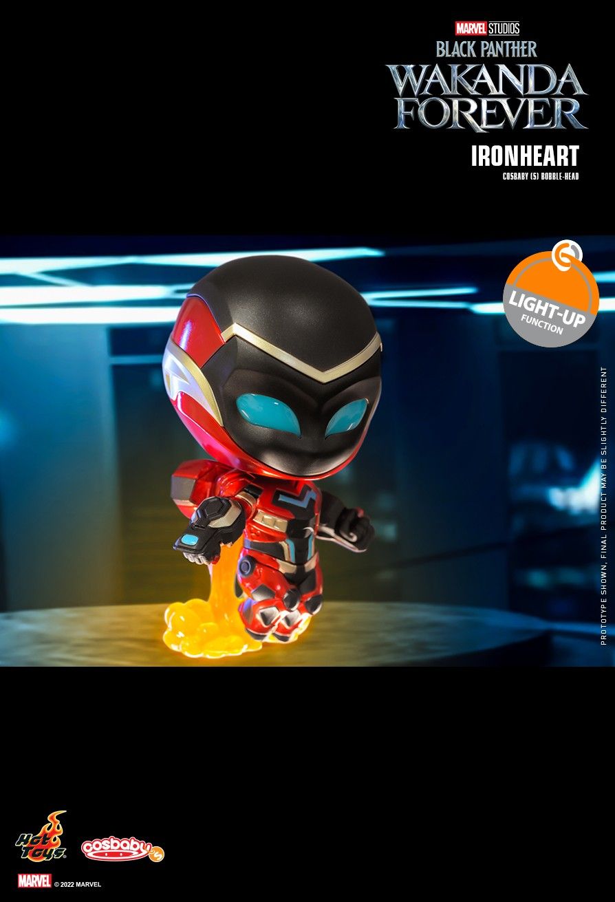 Marvel Hot Toys Black Panther: Wakanda Forever COSB994 BLACK PANTHER / COSB995 IRONHEART Cosbaby