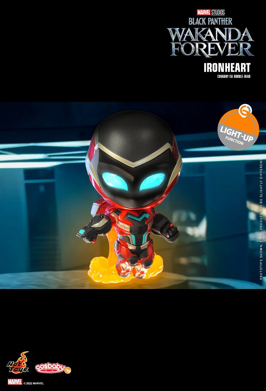 Marvel Hot Toys Black Panther: Wakanda Forever COSB994 BLACK PANTHER / COSB995 IRONHEART Cosbaby