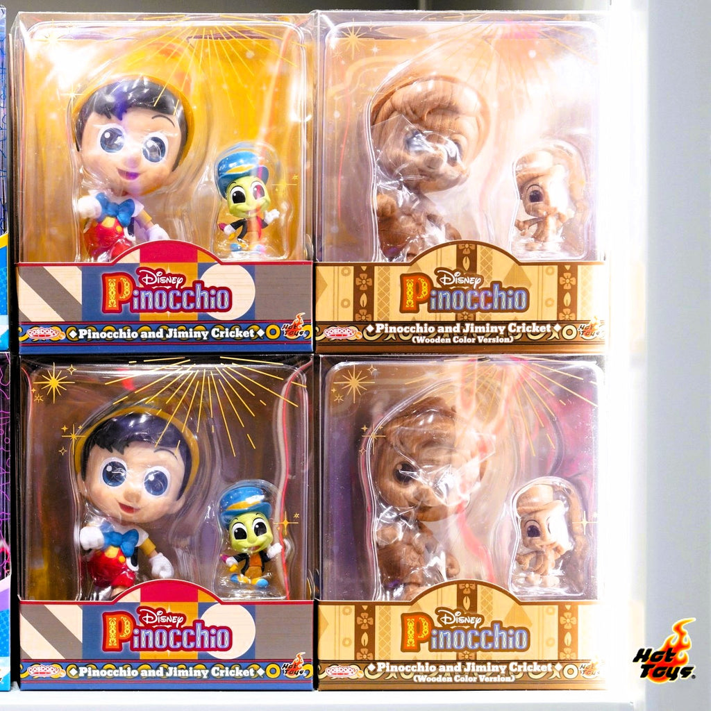 Disney x Hot Toys COSB894 COSB999 PINOCCHIO & JIMINY CRICKET Cosbaby Collectible Box Set