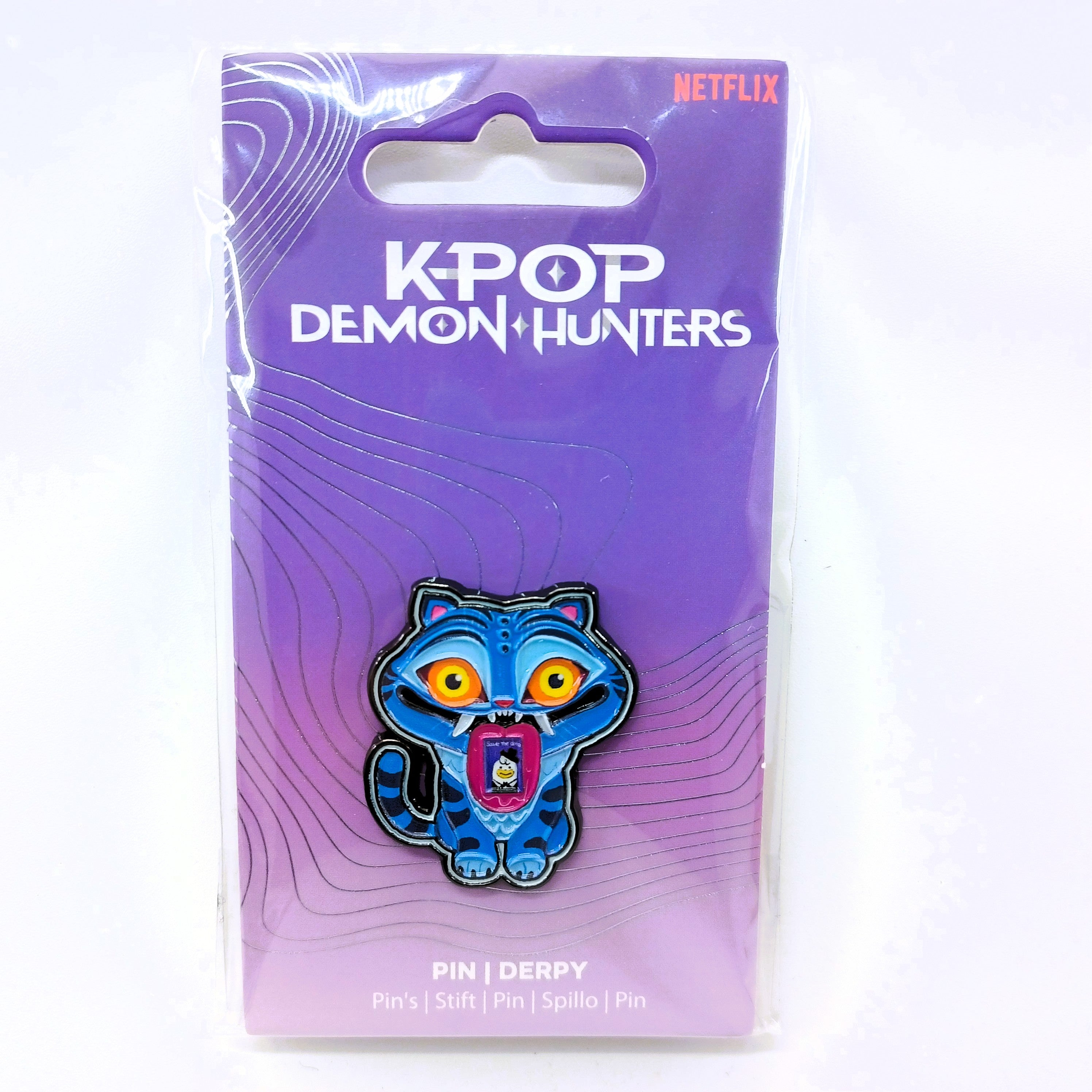 Netflix K-Pop Kpop Demon Hunters Pin ( RUMI, MIRA, ZOEY, Sussie, Derpy Tiger )