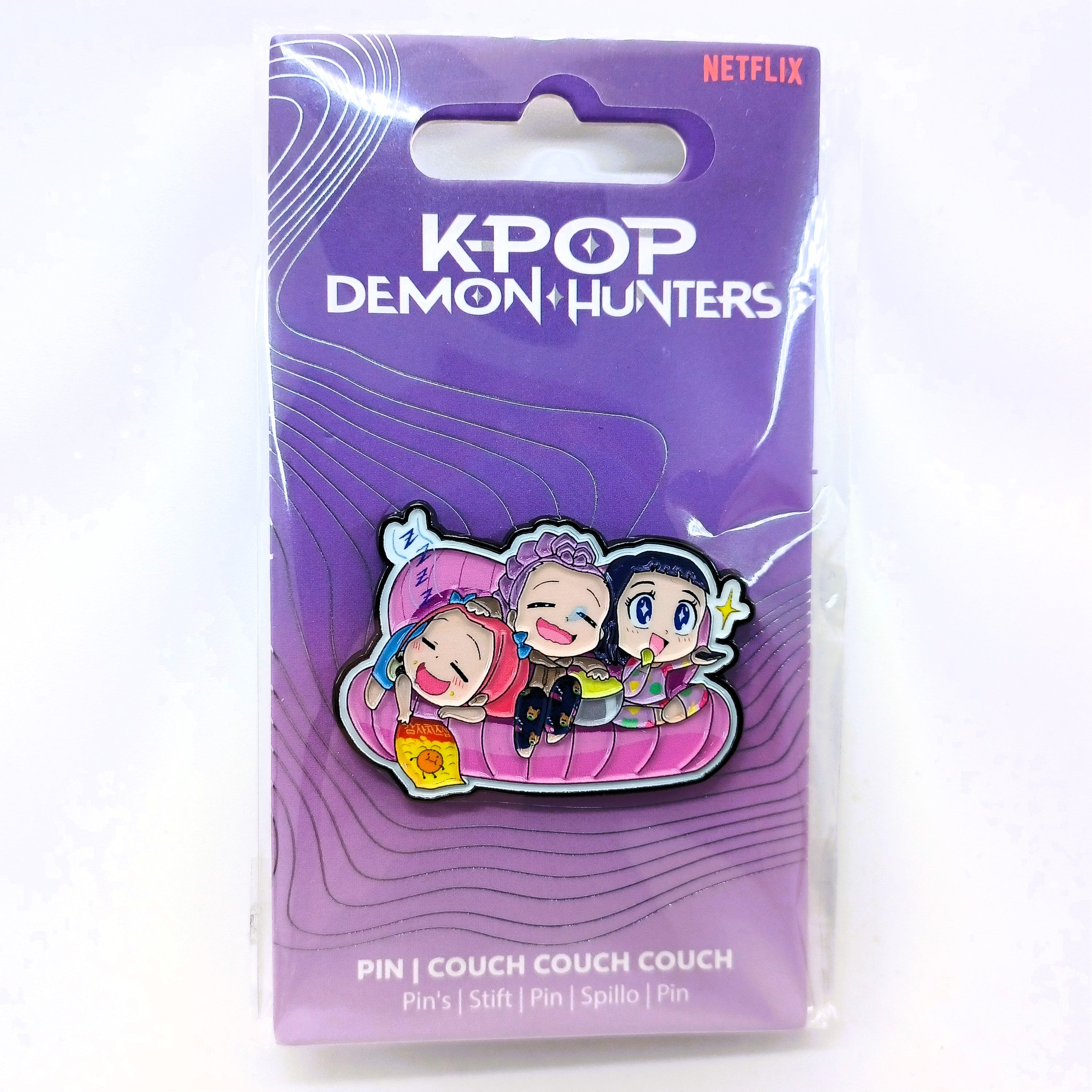 Netflix K-Pop Kpop Demon Hunters Pin ( RUMI, MIRA, ZOEY, Sussie, Derpy Tiger )