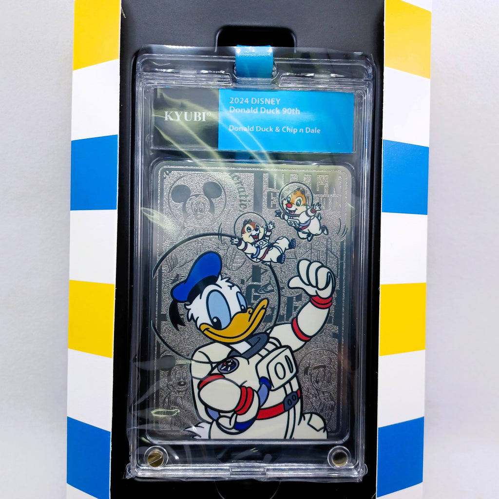 KYUBI Disney DONALD DUCK 90 Metal Card Charm Single Sealed Box ( 5 packs )