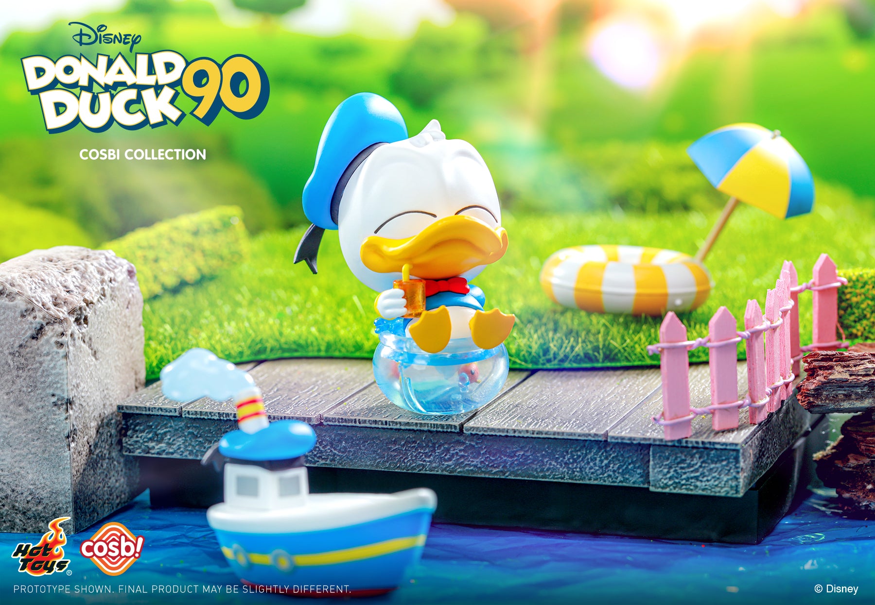 Hot Toys x Disney CBX157 DONALD DUCK 90 Cosbi Full Box ( Case of 8pcs. )