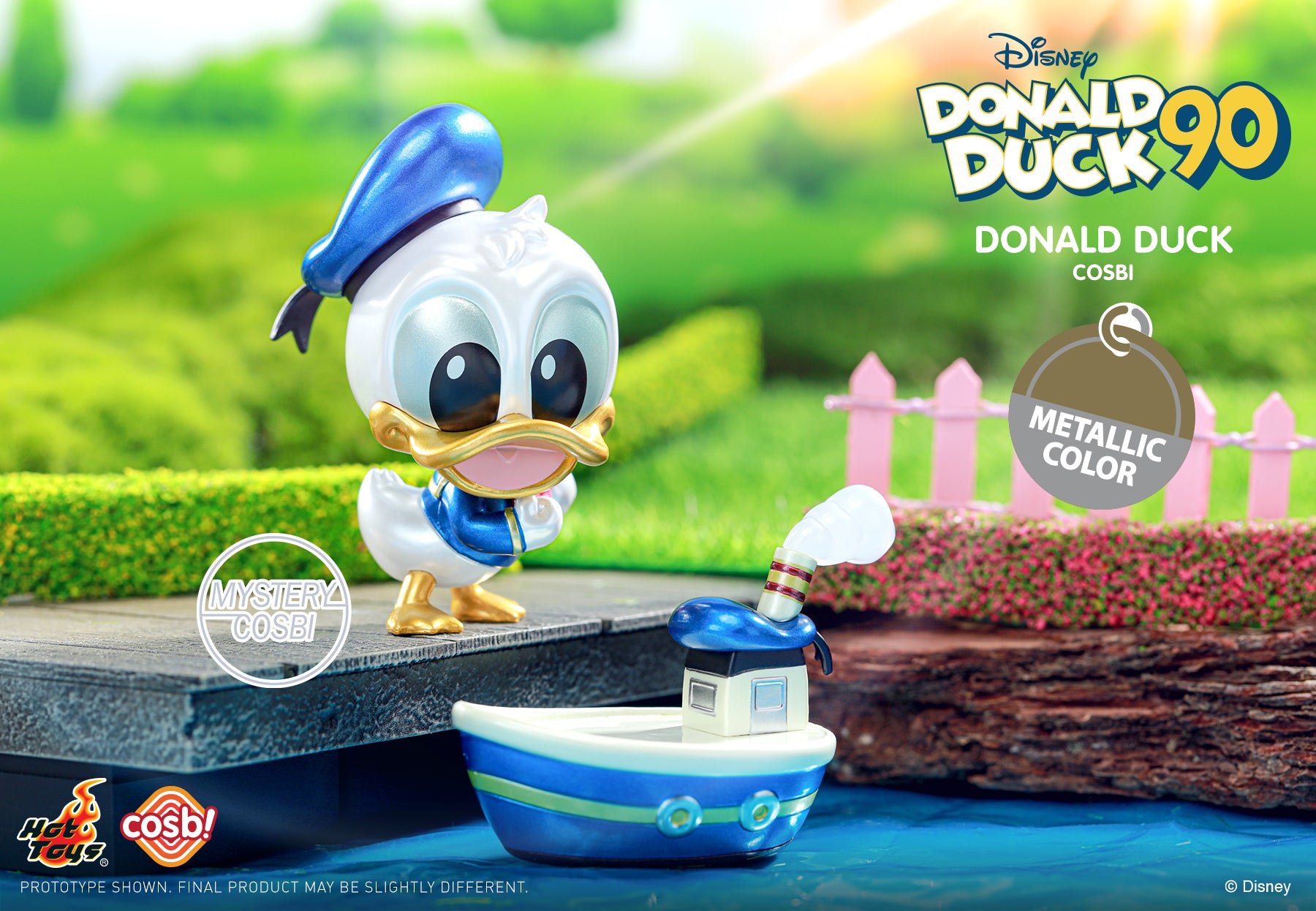 Hot Toys x Disney CBX157 DONALD DUCK 90 Cosbi Full Box ( Case of 8pcs. )