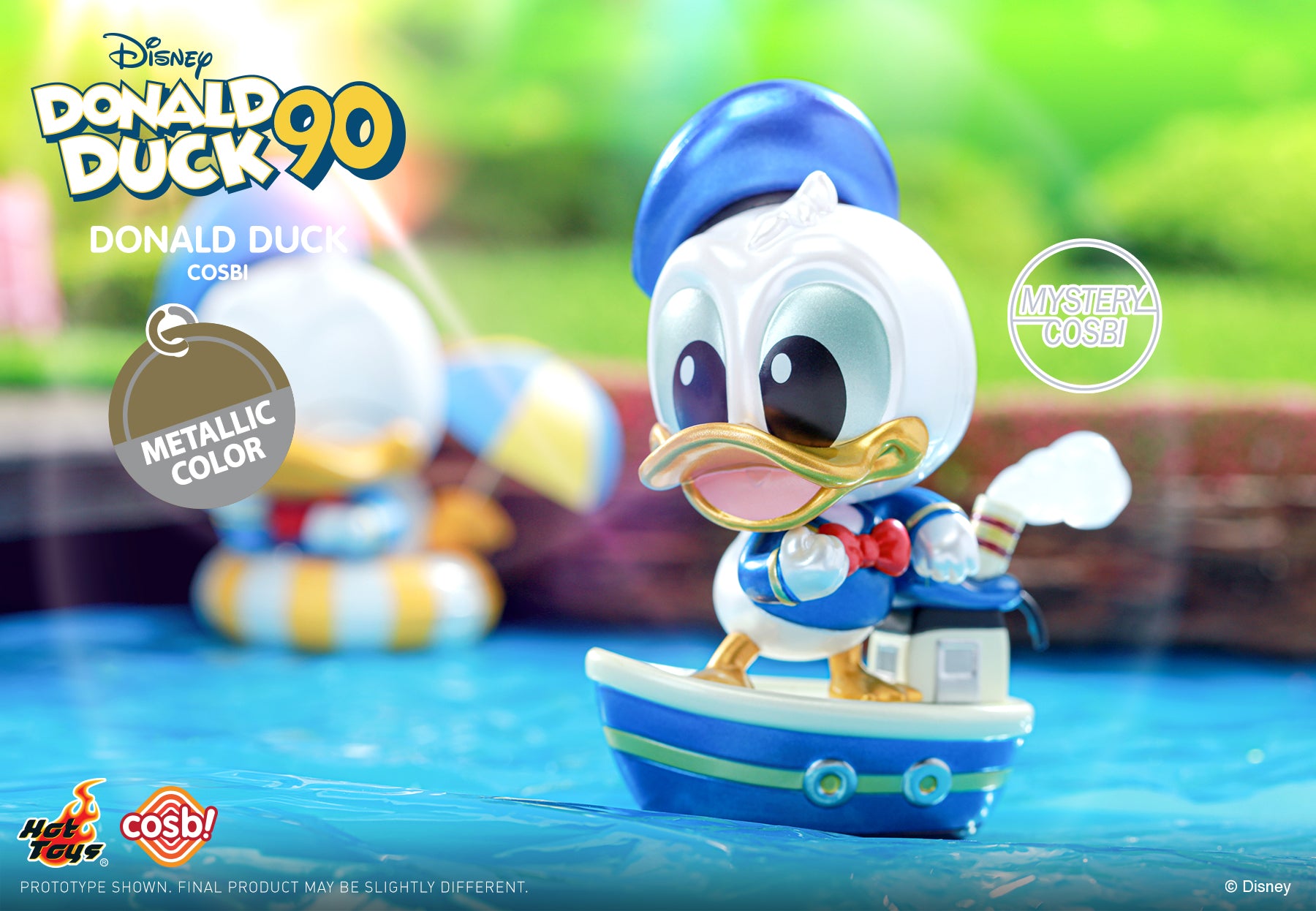 Hot Toys x Disney CBX157 DONALD DUCK 90 Cosbi Full Box ( Case of 8pcs. )