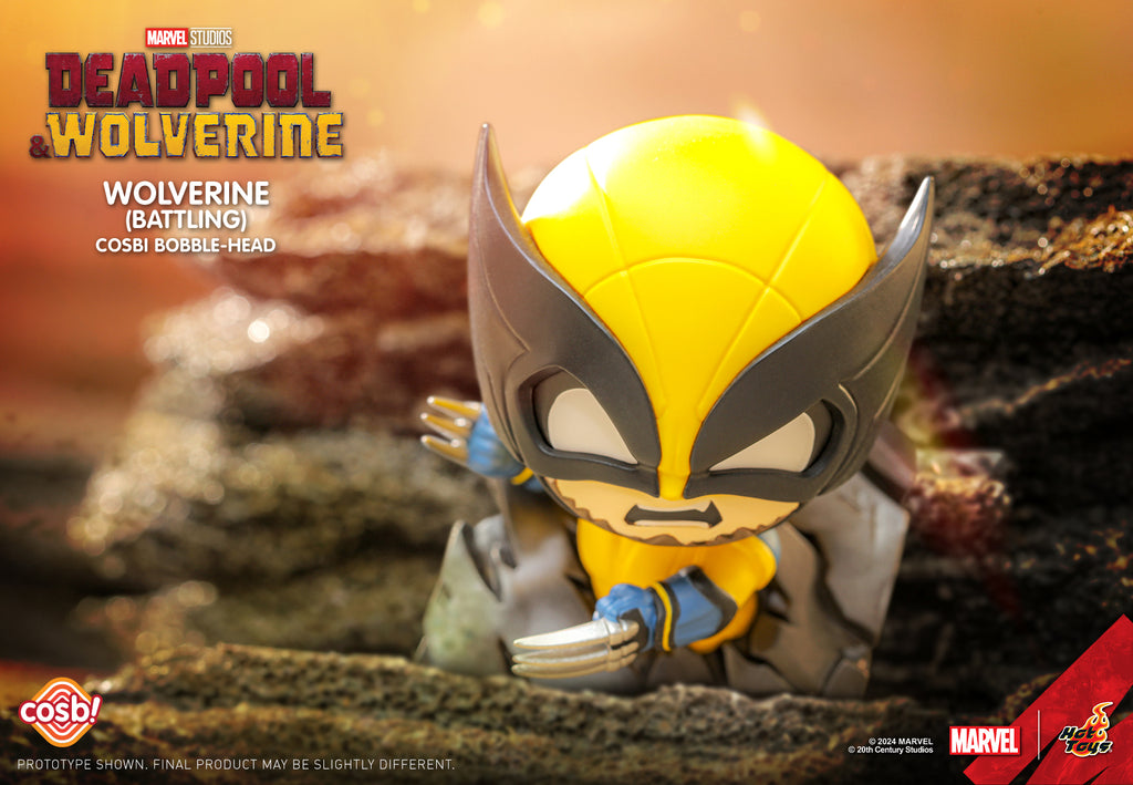 Marvel Hot Toys CBX183 Deadpool & Wolverine Cosbi Full Box ( Case of 8pcs. )