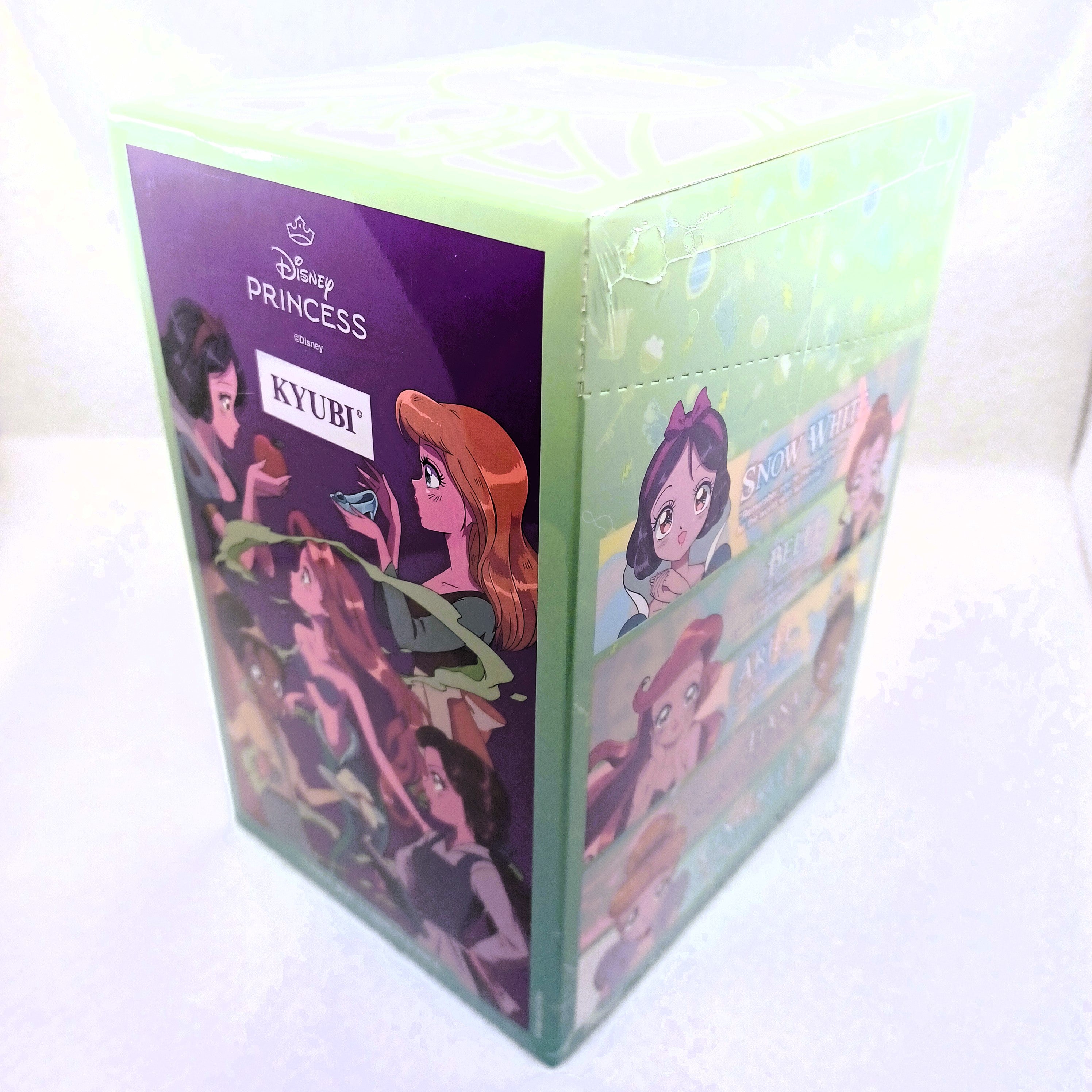 KYUBI Disney PRINCESS Metal Card Charm Single Sealed Box (5 packs)