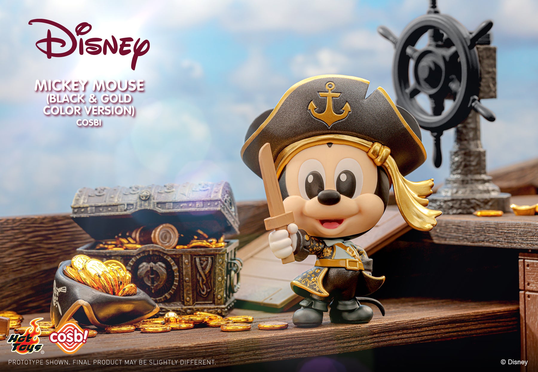 Hot Toys DISNEY CBX190 Pirates Cosbi Full Box ( Case of 8pcs. )