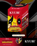 KYUBI Marvel DEADPOOL & WOLVERINE Metal Card Charm Single Sealed Box (5 packs)