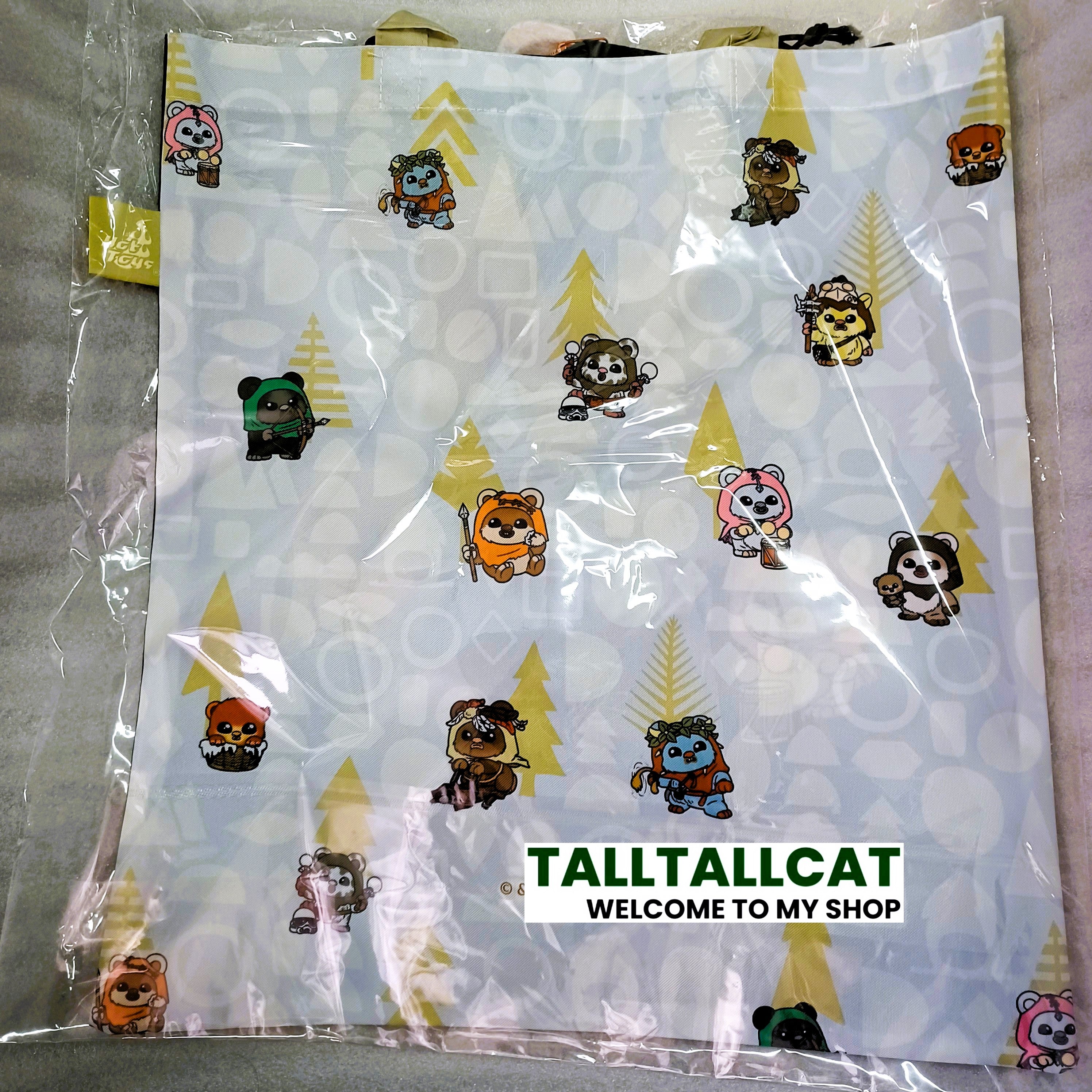 Hot Toys x Disney+ Star Wars PBAG040N Grogu Tote Bag PBAG041N Ewoks Tote Bag