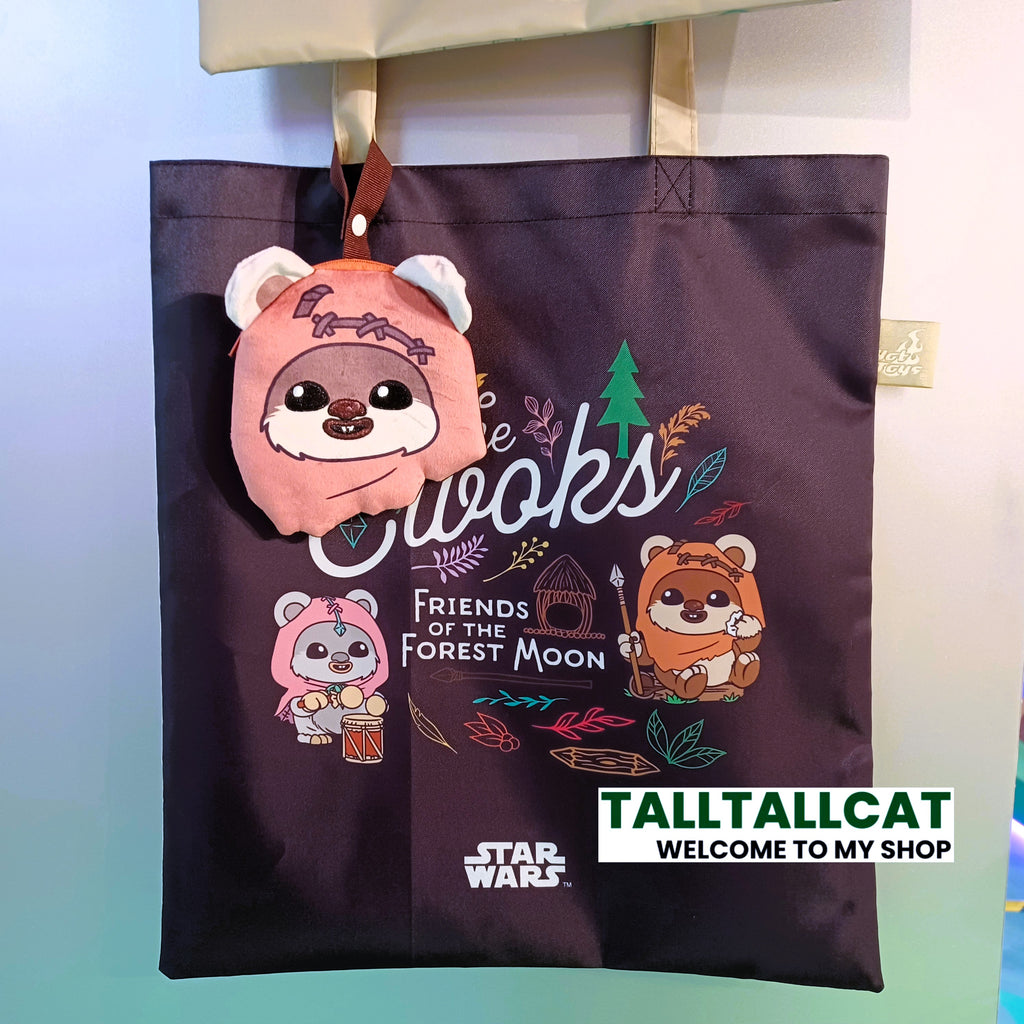 Hot Toys x Disney+ Star Wars PBAG040N Grogu Tote Bag PBAG041N Ewoks Tote Bag