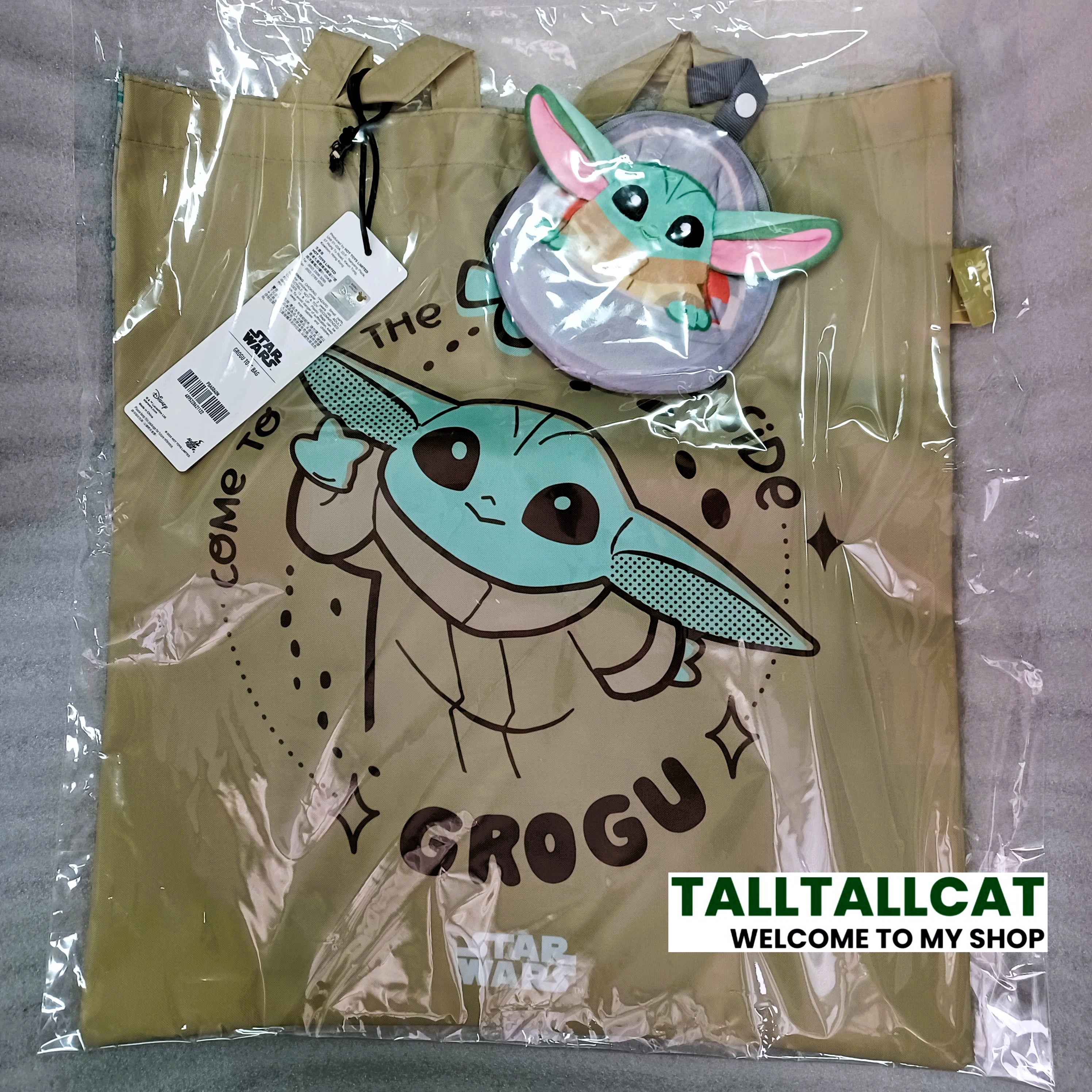 Hot Toys x Disney+ Star Wars PBAG040N Grogu Tote Bag PBAG041N Ewoks Tote Bag
