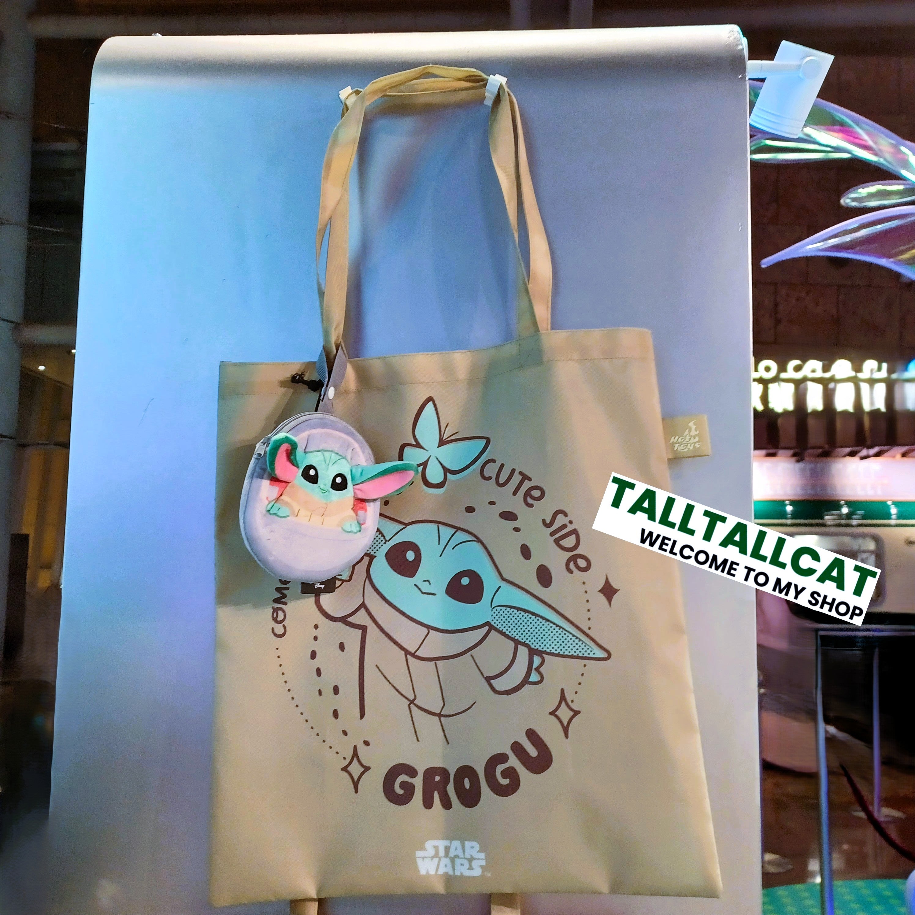 Hot Toys x Disney+ Star Wars PBAG040N Grogu Tote Bag PBAG041N Ewoks Tote Bag
