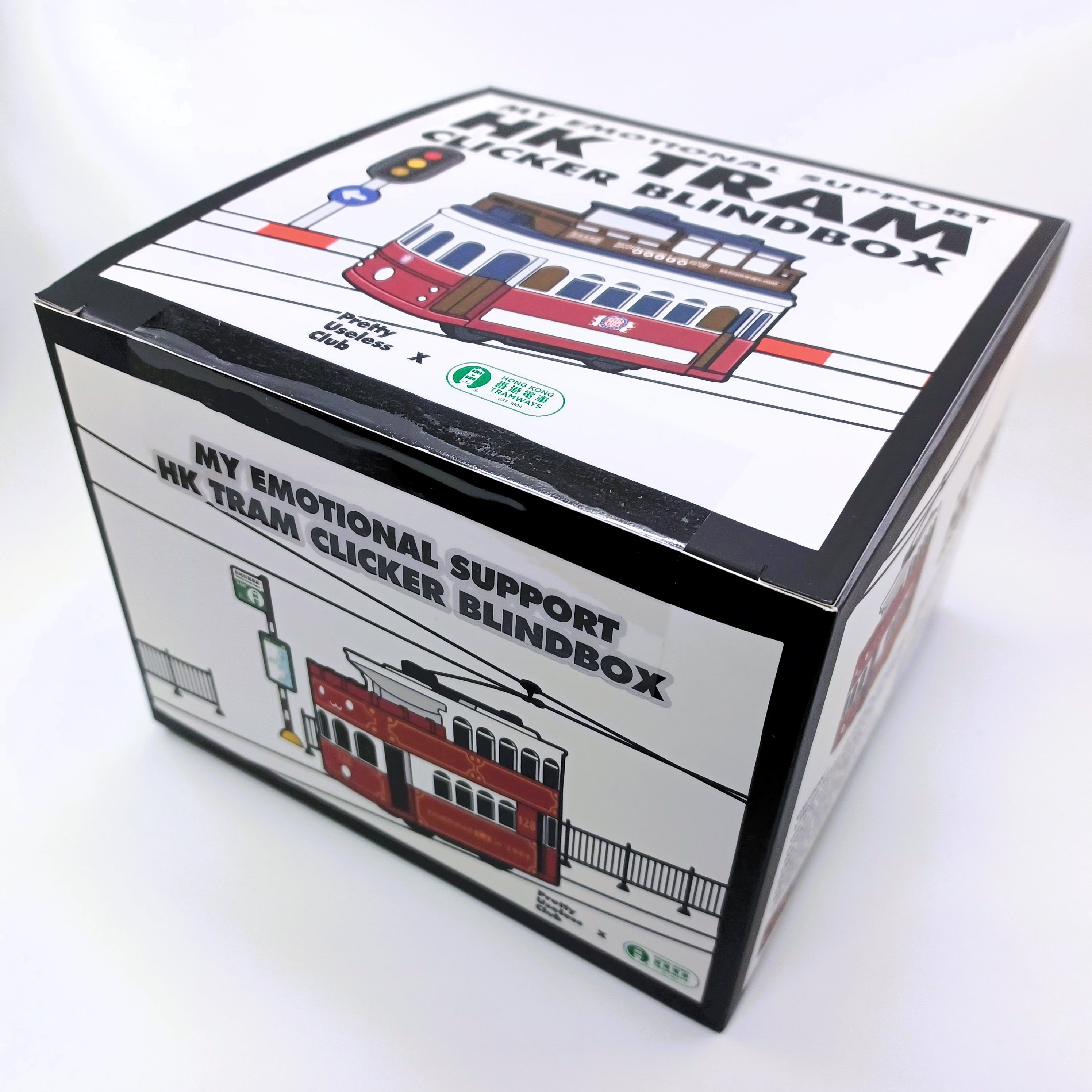 Hong Kong Tramways My Emotional Support HK TRAM Clicker Blindbox (Case of 4pcs.)