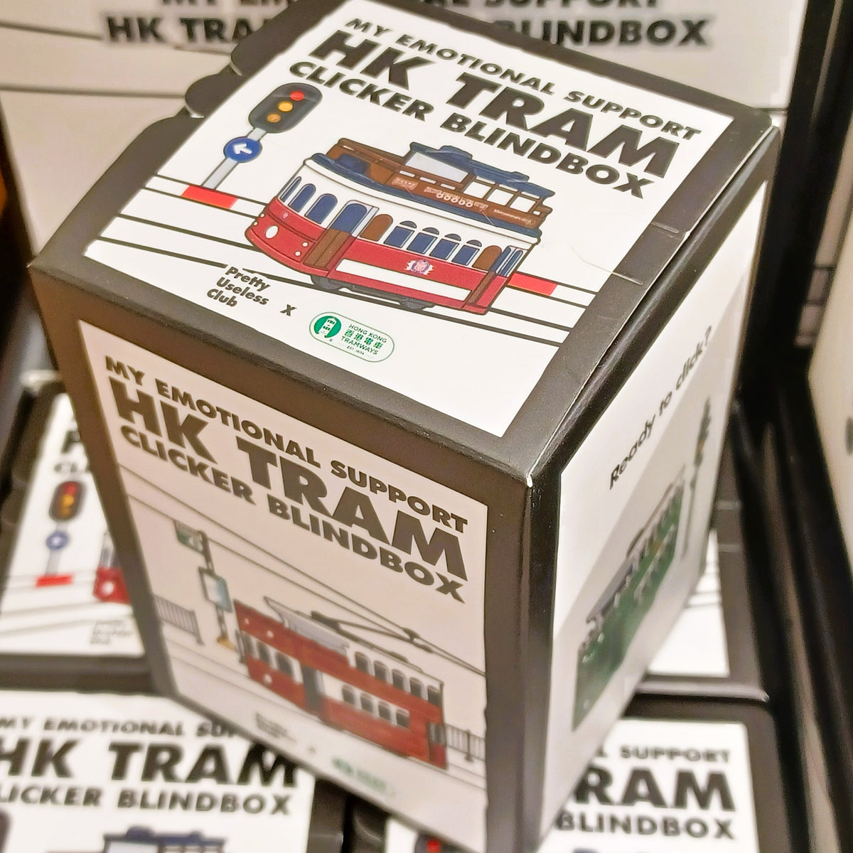 Hong Kong Tramways My Emotional Support HK TRAM Clicker Blindbox (Case of 4pcs.)