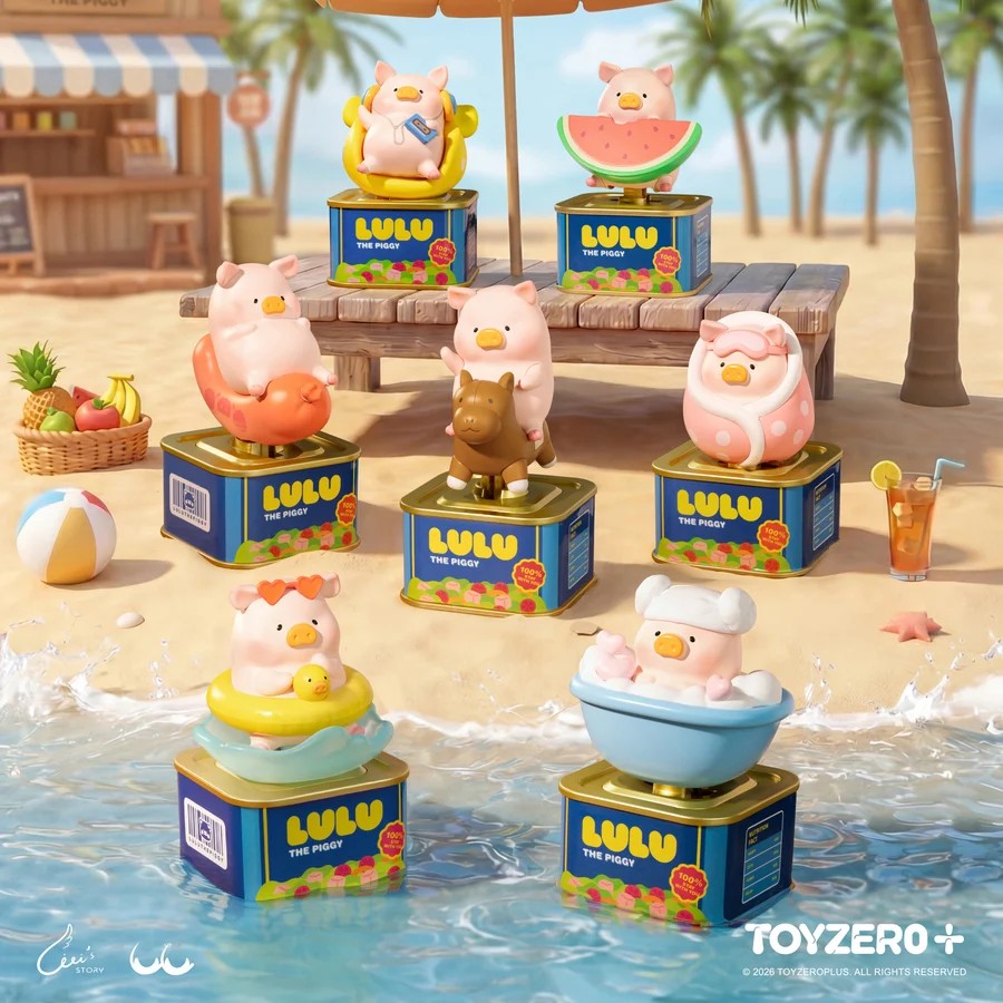 TOYZERO+ LuLu the Piggy - Holiday Series: Solar Motion Full Box (Case of 6pcs.)