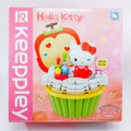 Sanrio x Keeppley K20813 Hello Kitty Apple Cupcake Building Blocks Toy