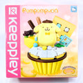 Sanrio x Keeppley K20816 Pompompurin Banana Cupcake Building Blocks Toy