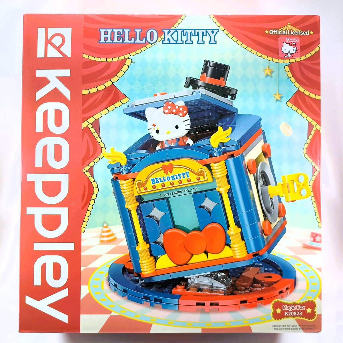 Sanrio x Keeppley K20823 Hello Kitty Magic Box Building Blocks Toy