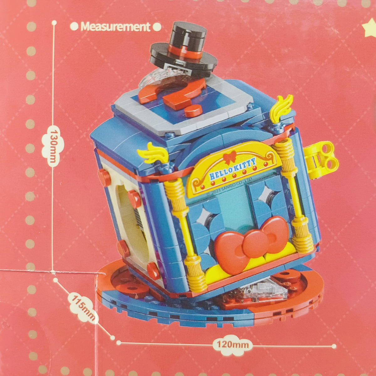 Sanrio x Keeppley K20823 Hello Kitty Magic Box Building Blocks Toy