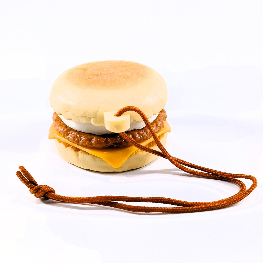 McDonald's 2011 Sausage McMuffin with Egg Toy Pendant