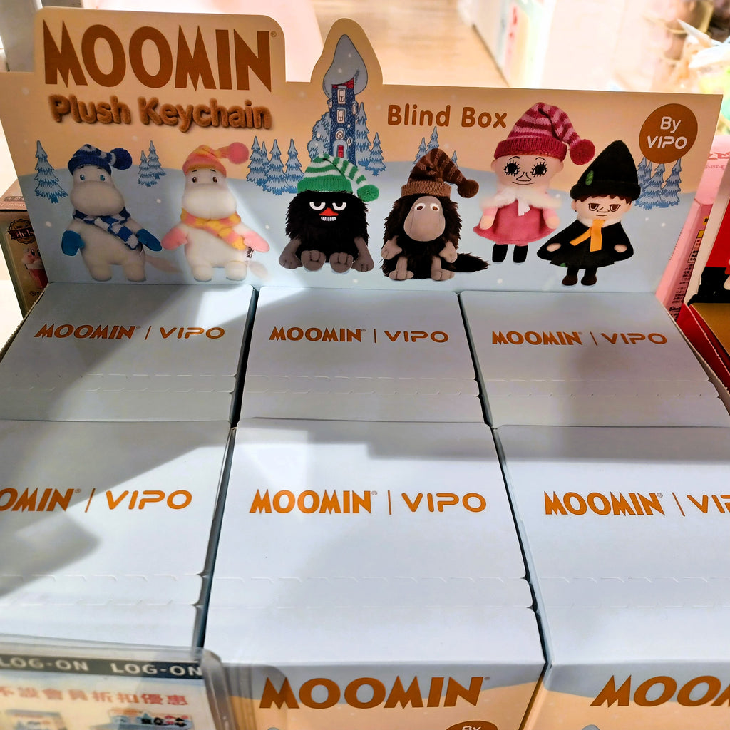 VIPO x Moomin Winter Plush Keychain Blind Box (Case of 6pcs.) MM37666