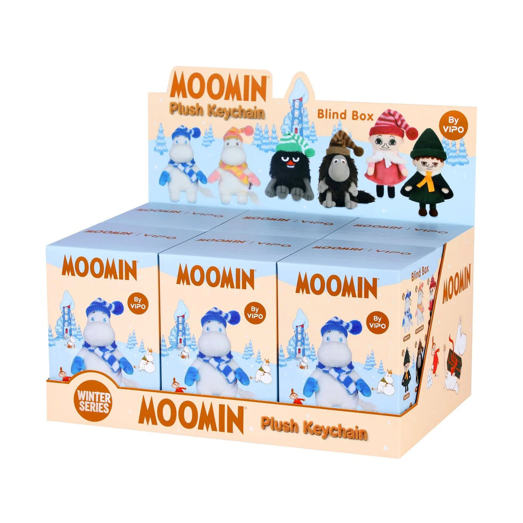VIPO x Moomin Winter Plush Keychain Blind Box (Case of 6pcs.) MM37666