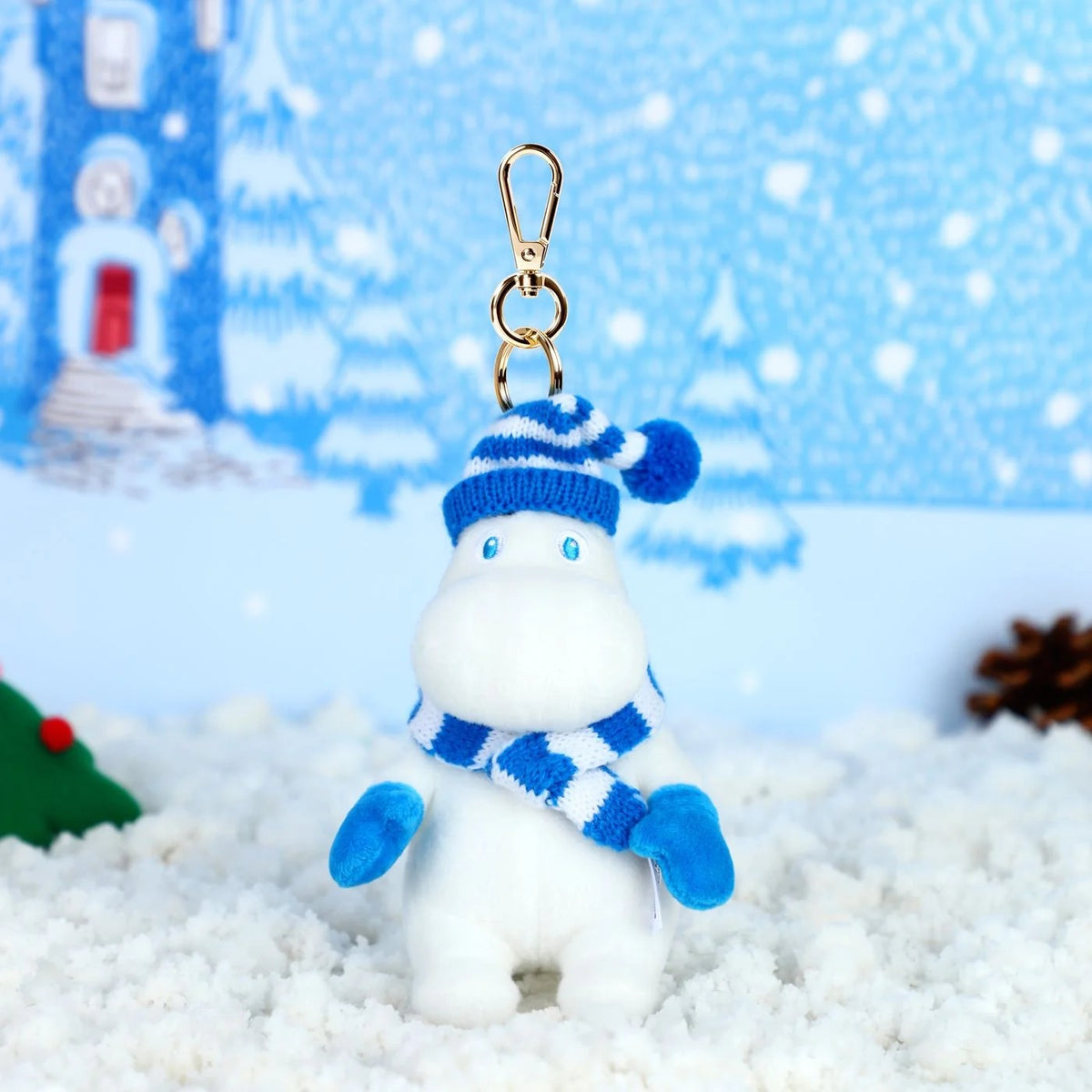VIPO x Moomin Winter Plush Keychain Blind Box (Case of 6pcs.) MM37666