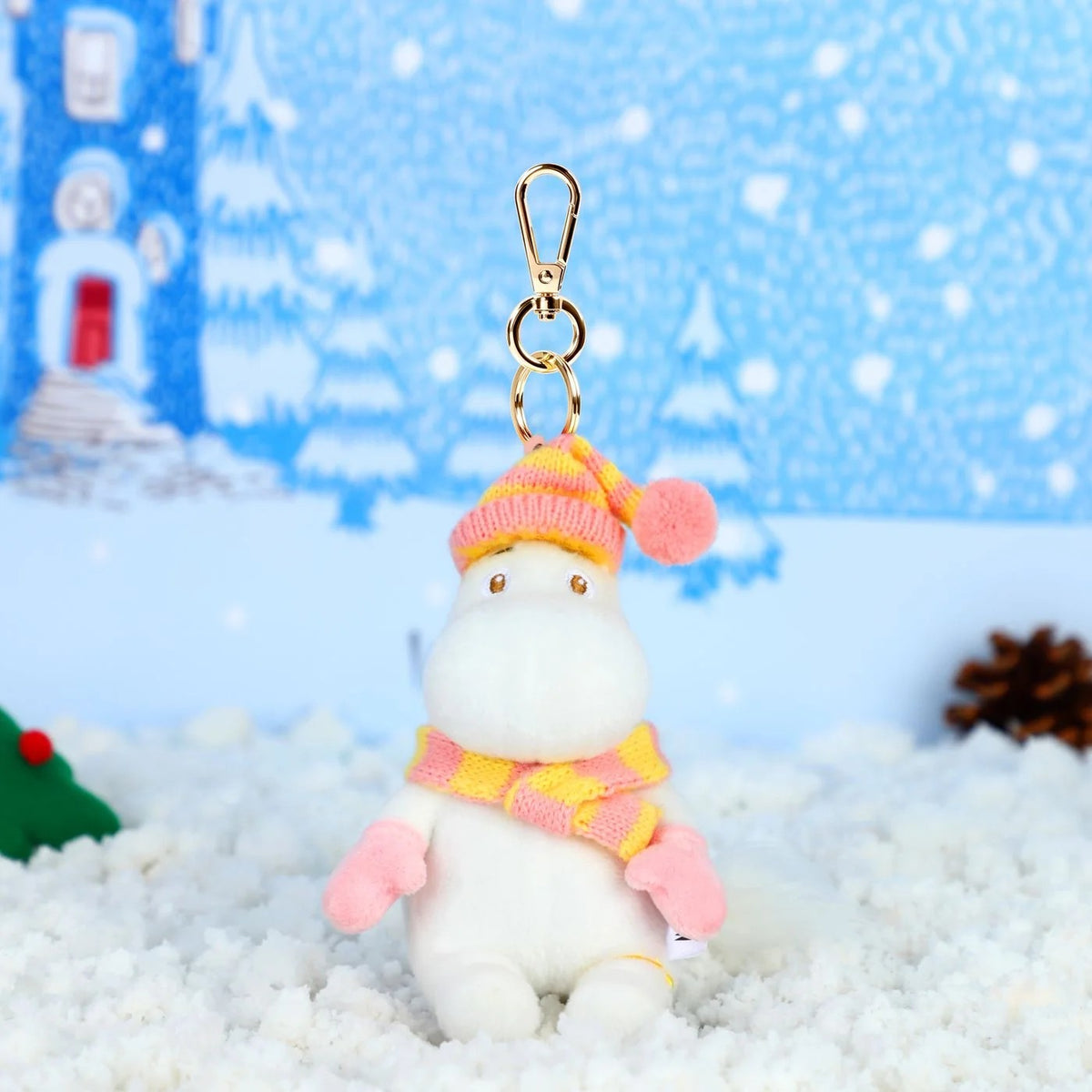 VIPO x Moomin Winter Plush Keychain Blind Box (Case of 6pcs.) MM37666
