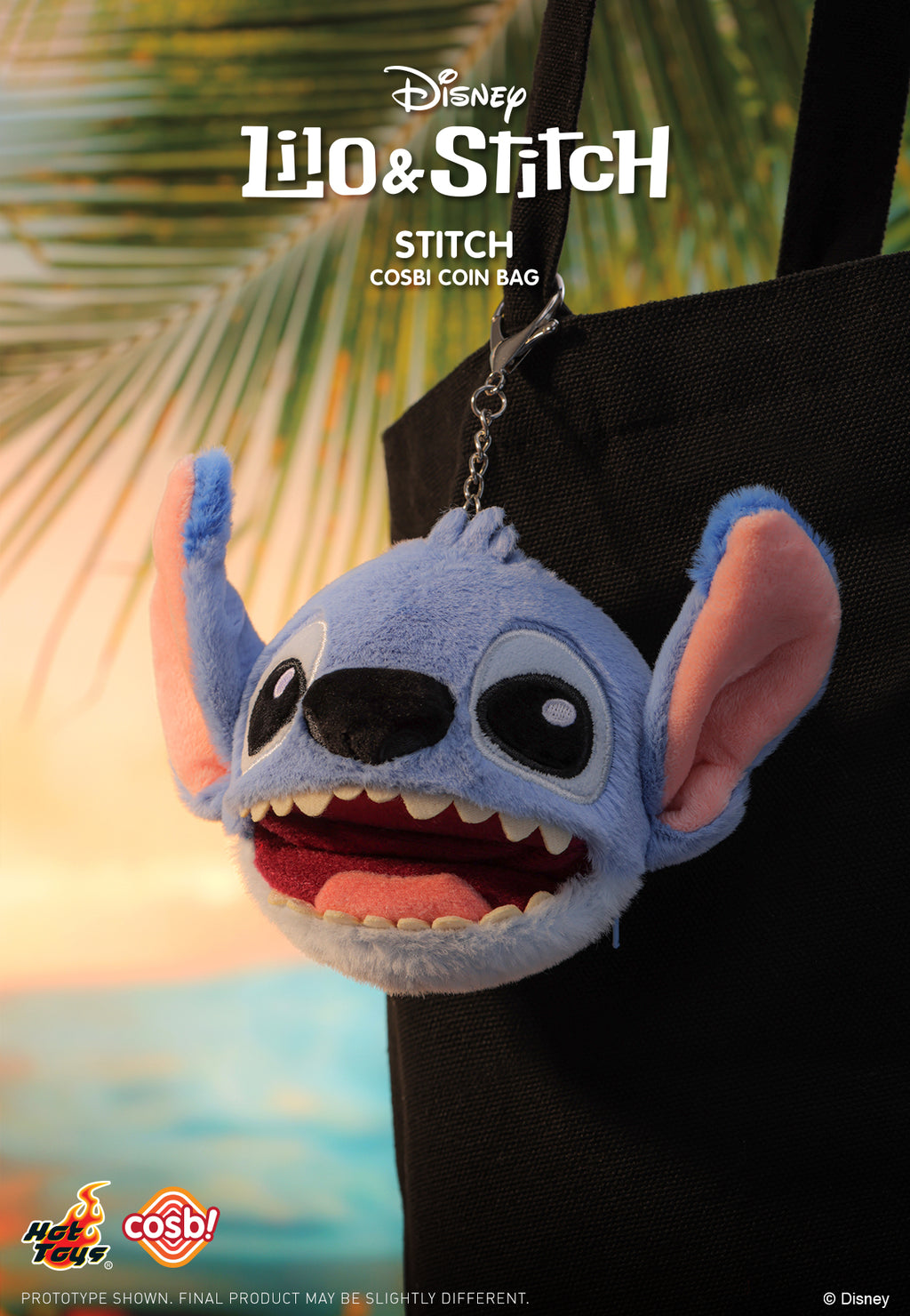 Disney x Hot Toys Lilo & Stitch PBAG043N Stitch Cosbi Coin Bag Full Box (Case of 6pcs.)